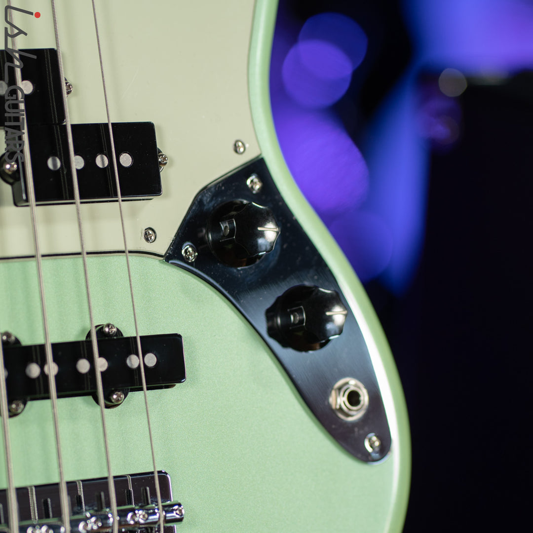 2018 Fender Mustang Bass Seafoam Green PJ Special Edition