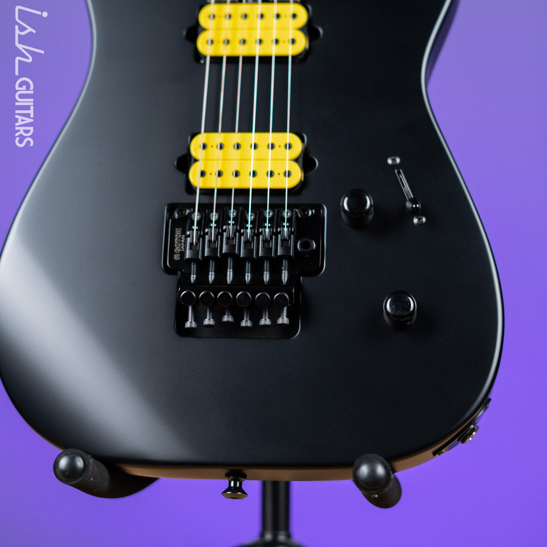 Jackson MJ Series Dinky DKR Stealth Satin Black Demo – Ish Guitars