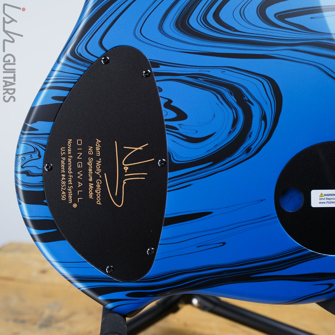 Dingwall 4 String NG3 Laguna Seca Blue Swirl Discontinued Color