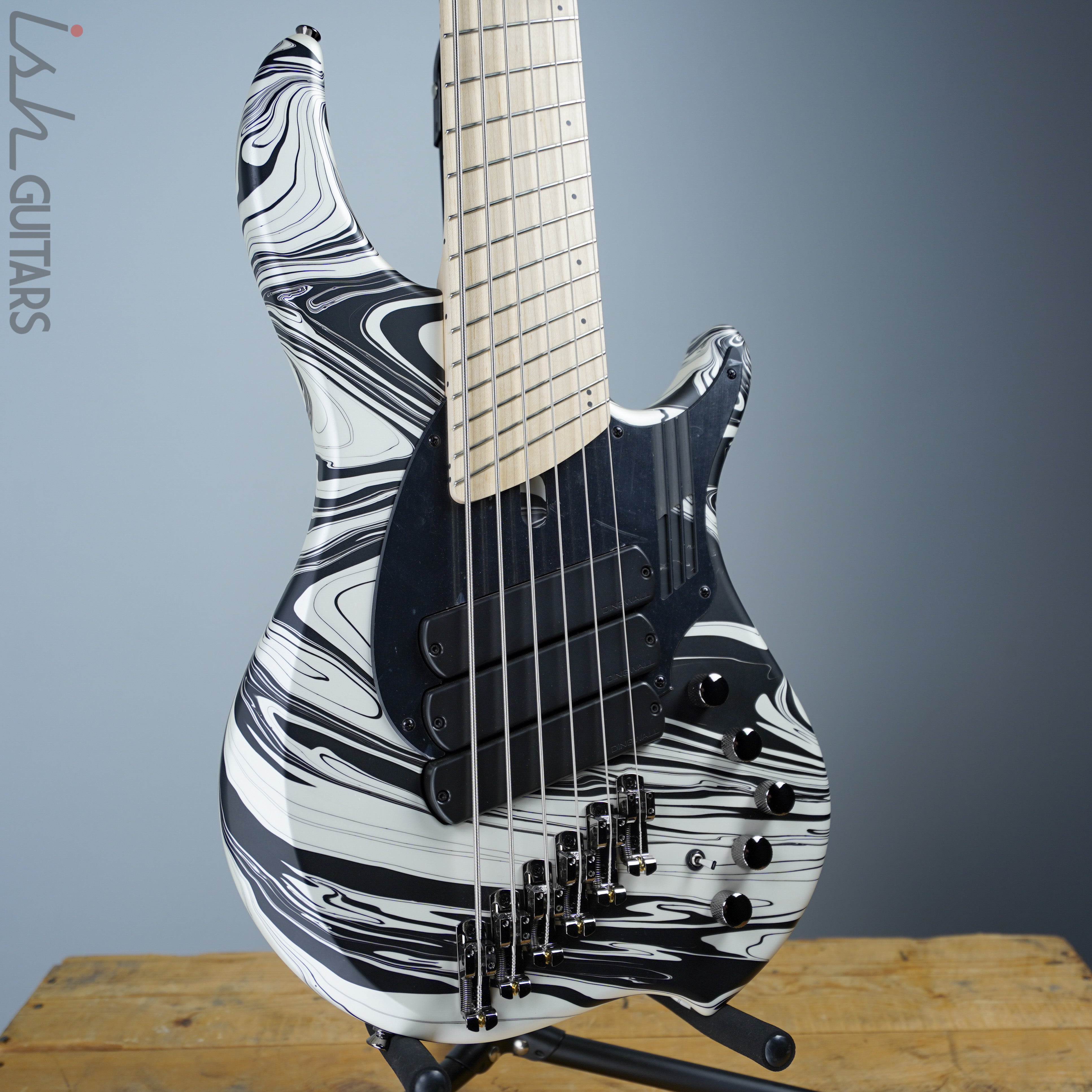 Dingwall NG3 Ducati White Swirl 6 String B-Stock – Ish Guitars