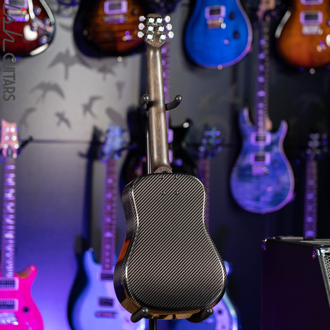 Klōs Hybrid Acoustic Travel Guitar Carbon Fiber Demo