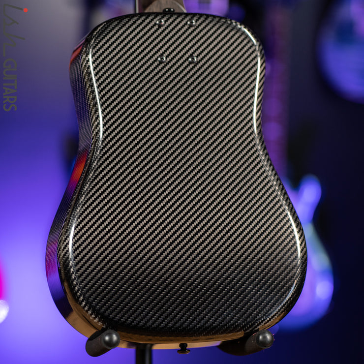 Klōs Hybrid Acoustic Travel Guitar Carbon Fiber Demo
