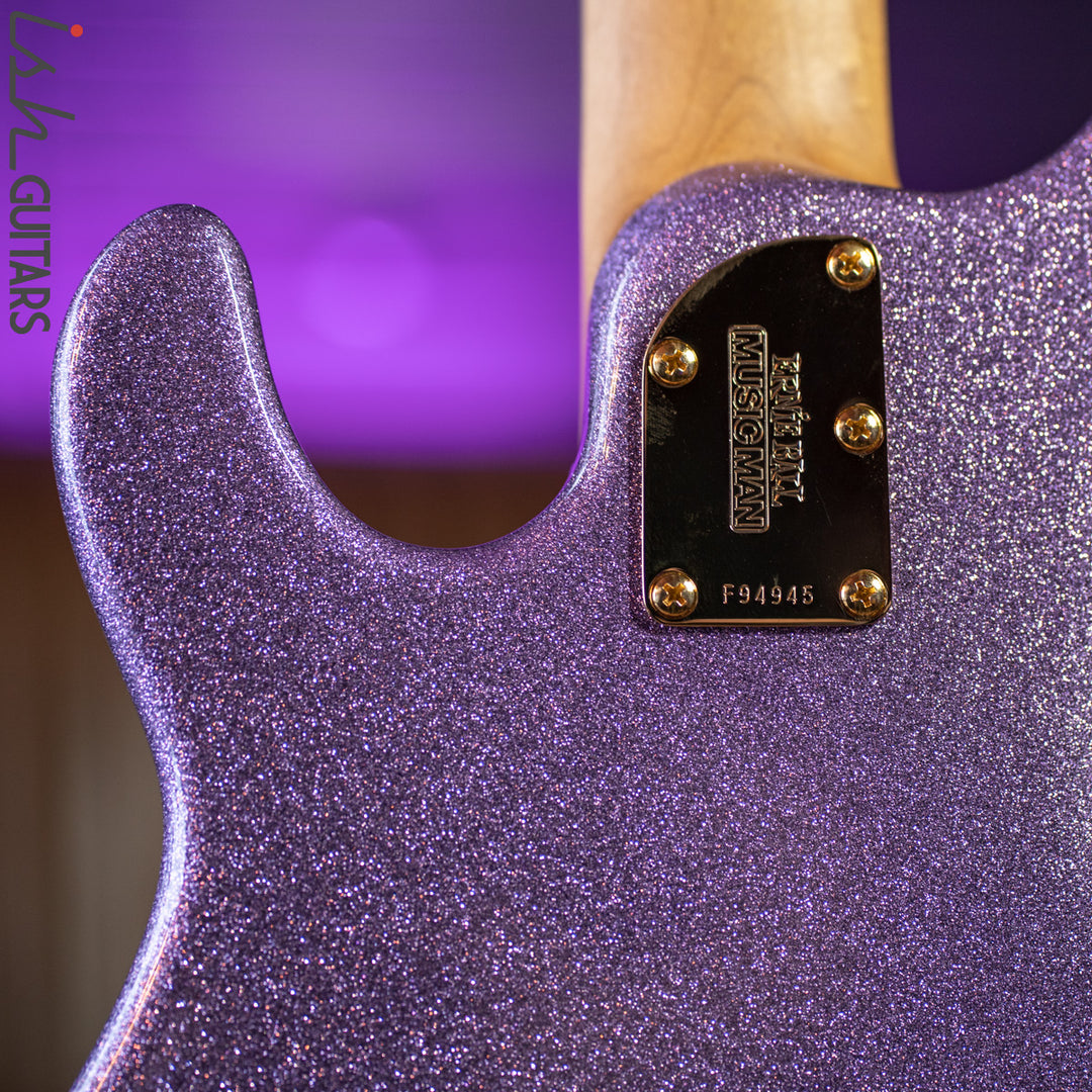 Ernie Ball Music Man Stingray 5 Special H Amethyst Sparkle Demo