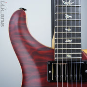 2018 Paul Reed Smith Wood Library Custom 24-08 Satin Red Tiger Quilted Maple Top Korina Body and Neck