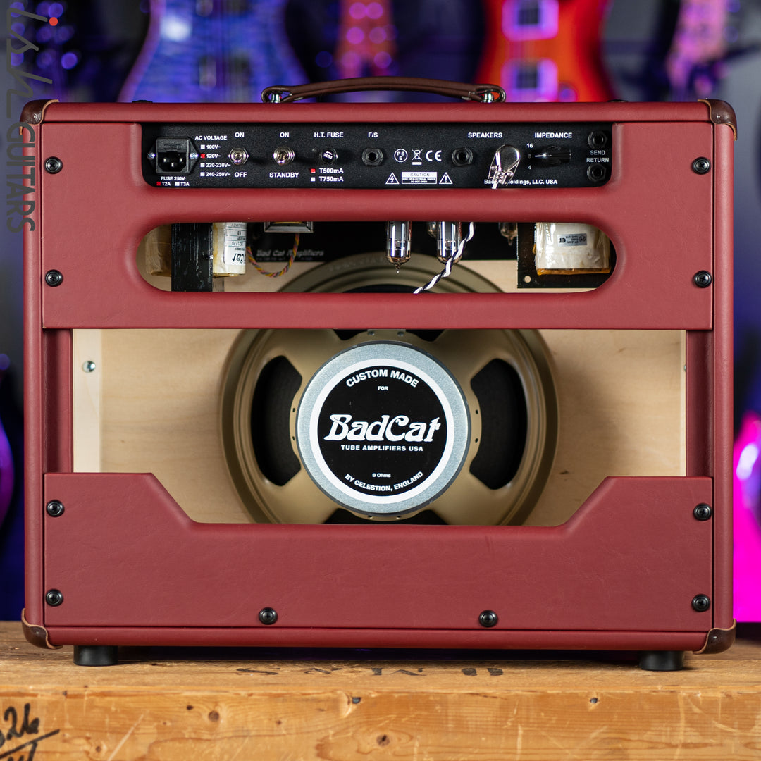 Bad Cat Cub 15R USA Player Series 15W 1x12 Tube Combo Amp Red