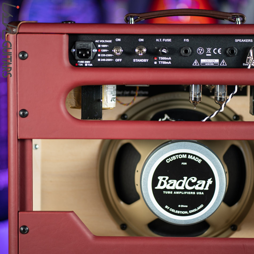 Bad Cat Cub 15R USA Player Series 15W 1x12 Tube Combo Amp Red