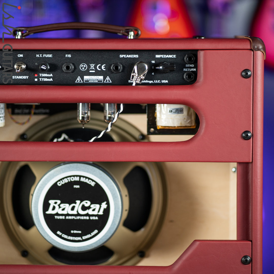 Bad Cat Cub 15R USA Player Series 15W 1x12 Tube Combo Amp Red