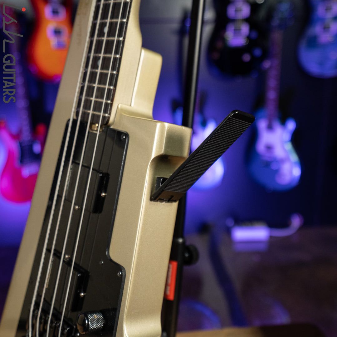 1987 Gibson 20/20 Ned Steinberger Bass Guitar RARE Silver Luna