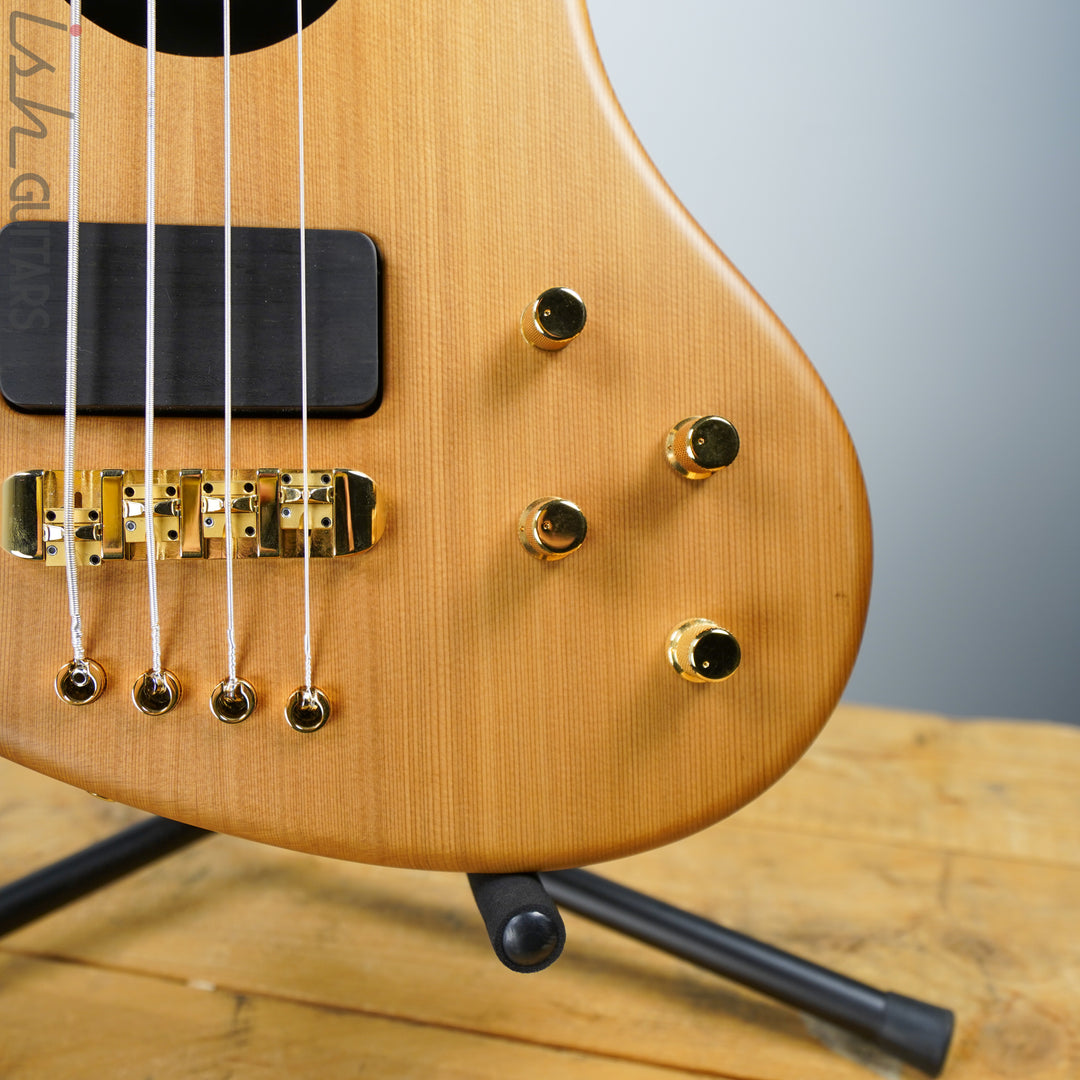 Ritter R8 Singlecut Acoustic Hollowbody Bass Piezo - First Ever! Redwood Body