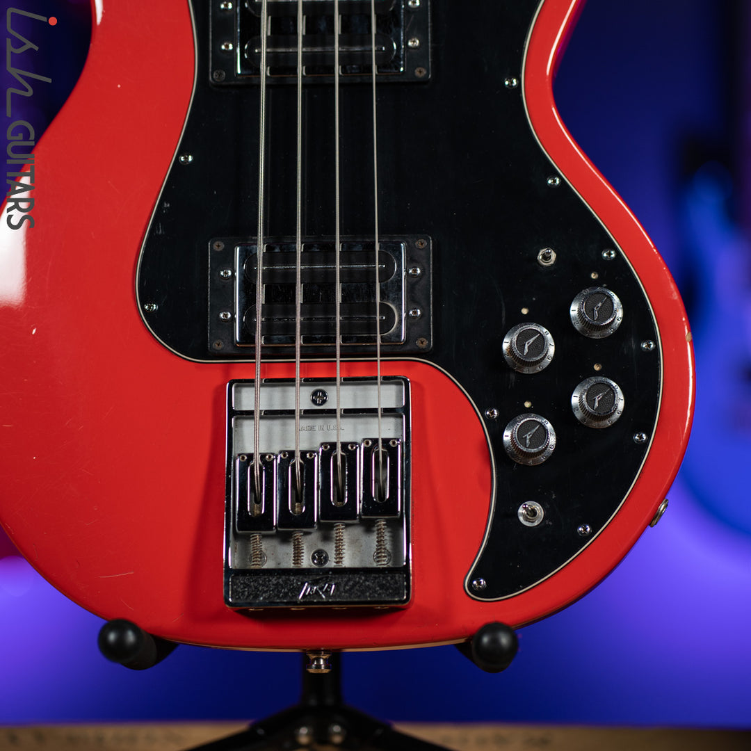 1980 Peavey T-40 Bass Red