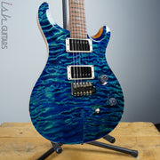 2020 PRS Paul Reed Smith Custom 24 Wood Library River Blue Brazilian