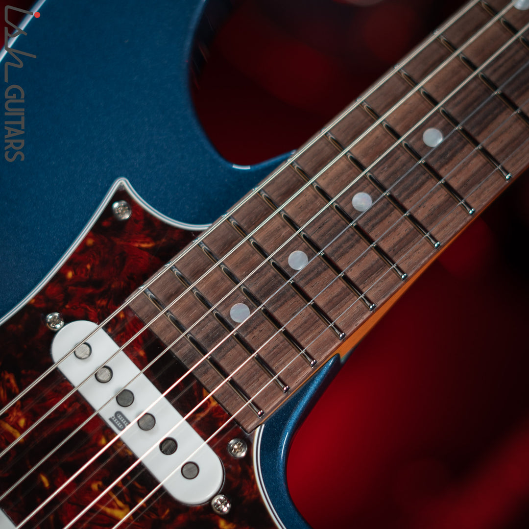 Ibanez AZ2204N Prestige Electric Guitar Prussian Blue Metallic Demo