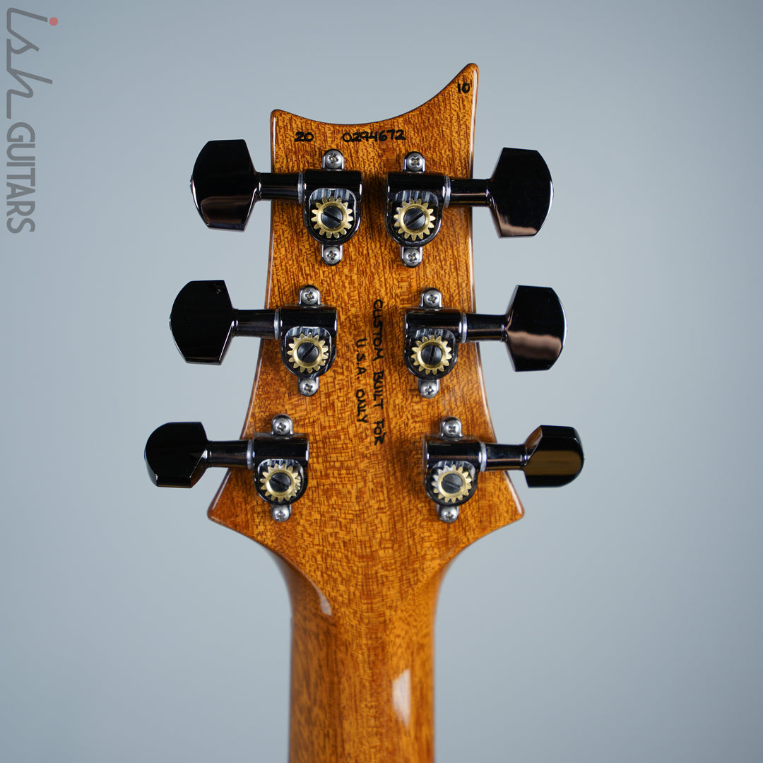 2020 PRS Paul Reed Smith Custom 24 Wood Library River Blue Brazilian