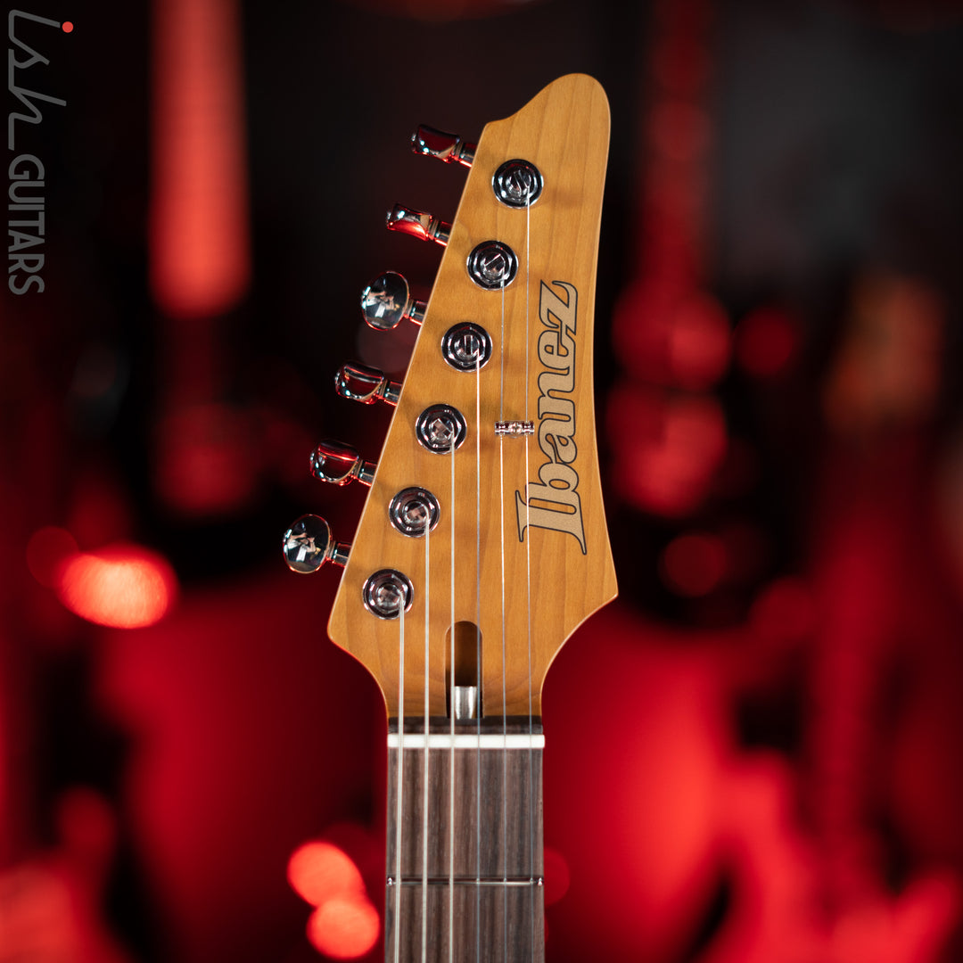 Ibanez AZ2204N Prestige Electric Guitar Prussian Blue Metallic Demo