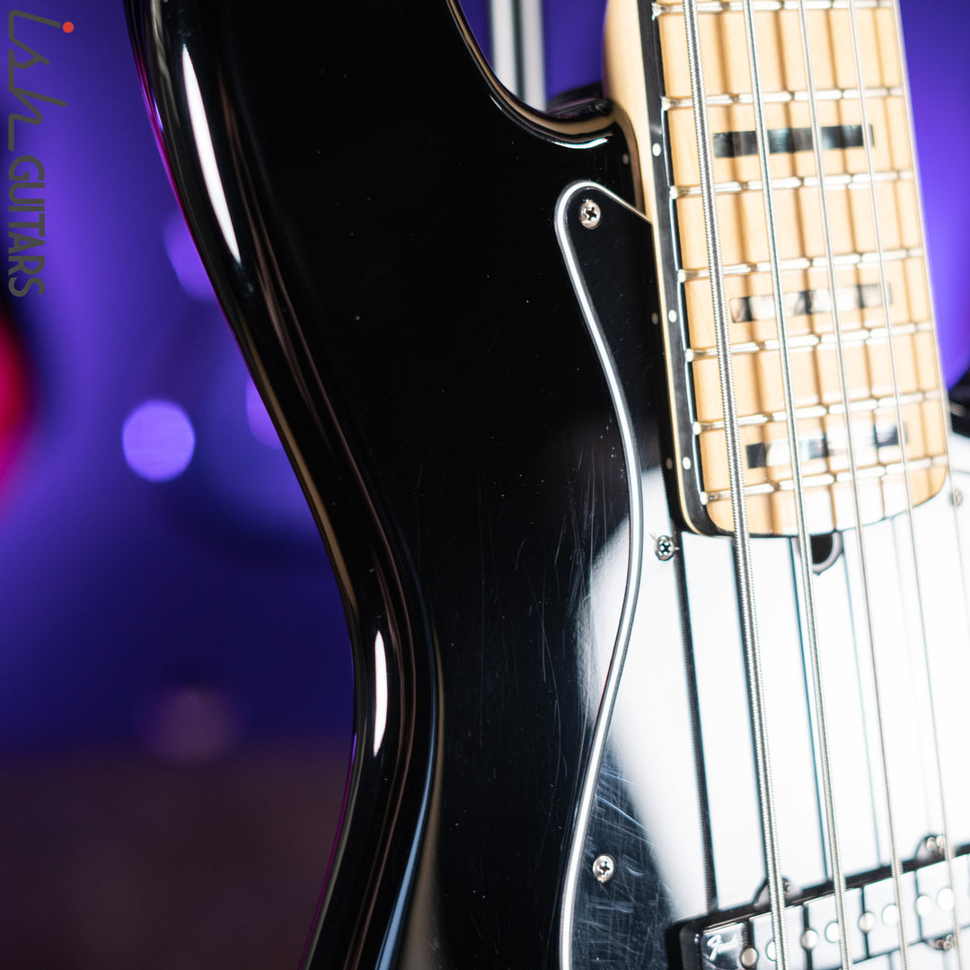 2015 Fender American Deluxe Jazz Bass Black