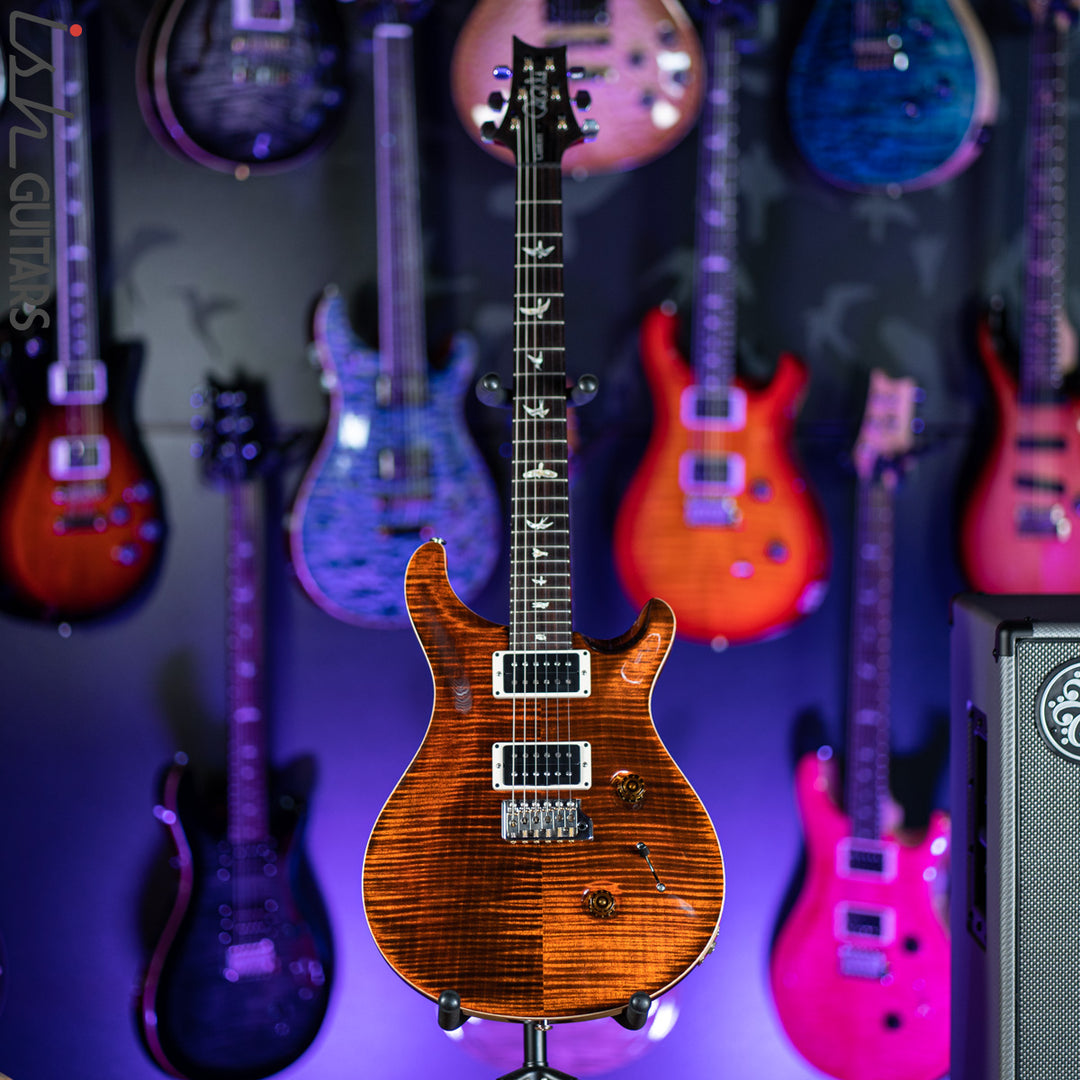 2021 PRS Custom 24 Orange Tiger