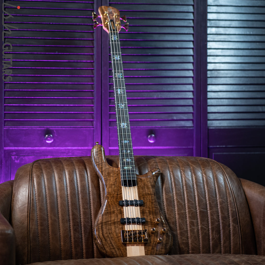 Spector USA NS-2 Bass Bastogne Walnut Natural