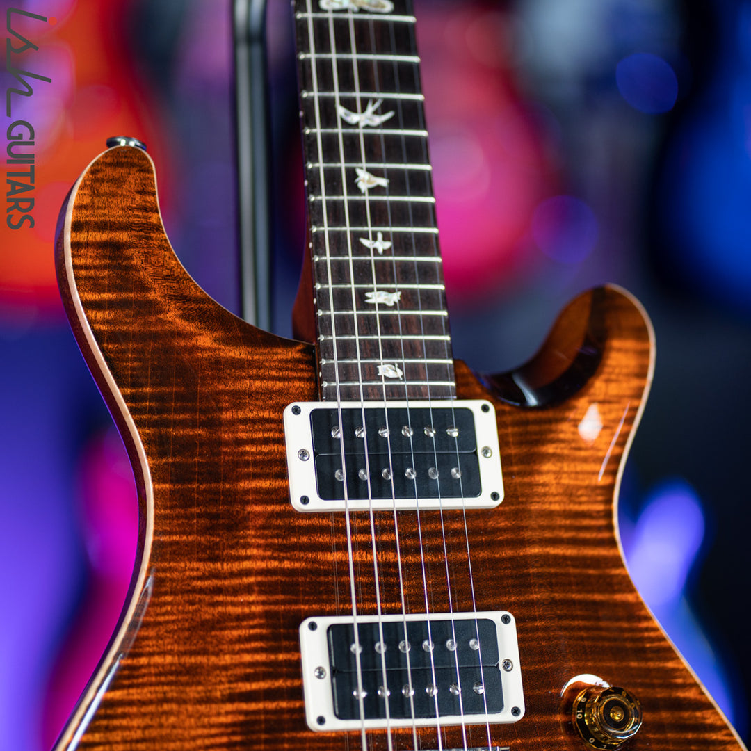 2021 PRS Custom 24 Orange Tiger