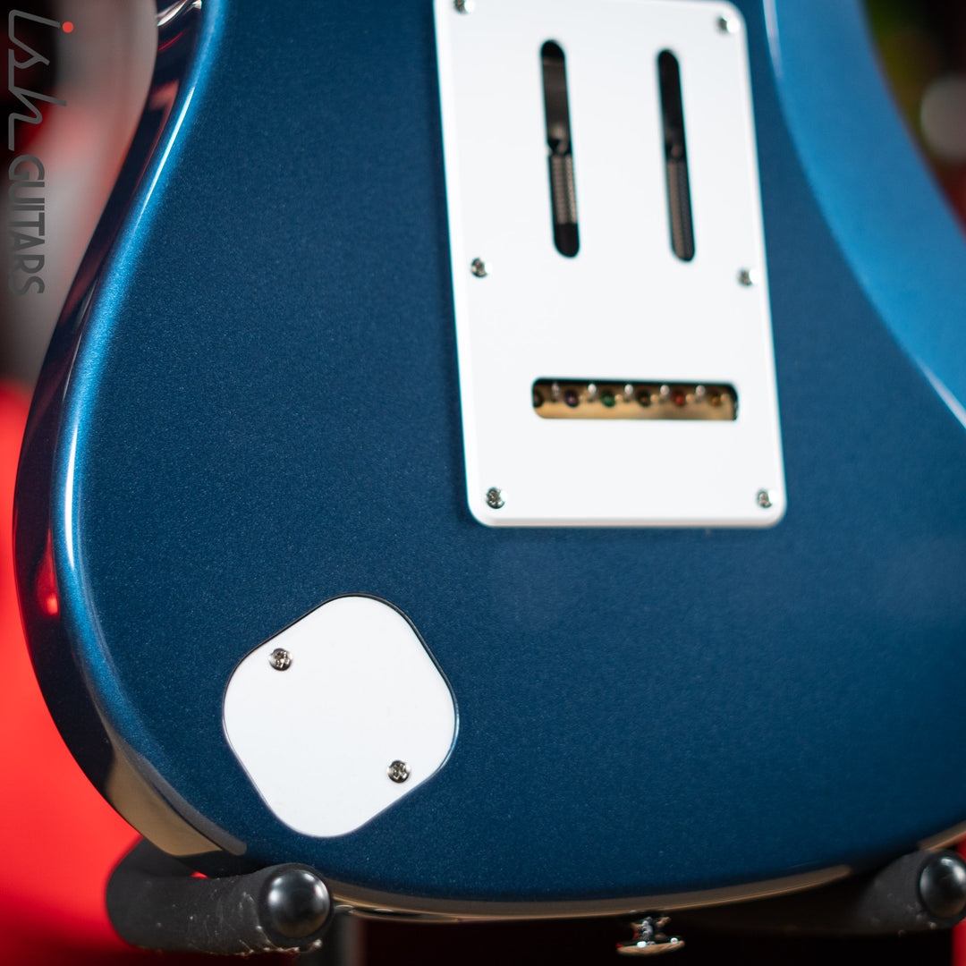 Ibanez AZ2204N Prestige Electric Guitar Prussian Blue Metallic Demo