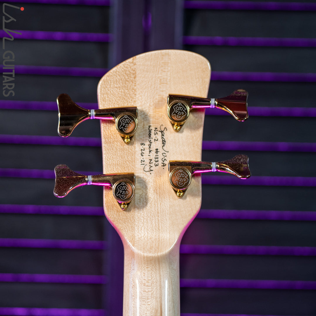 Spector USA NS-2 Bass Bastogne Walnut Natural