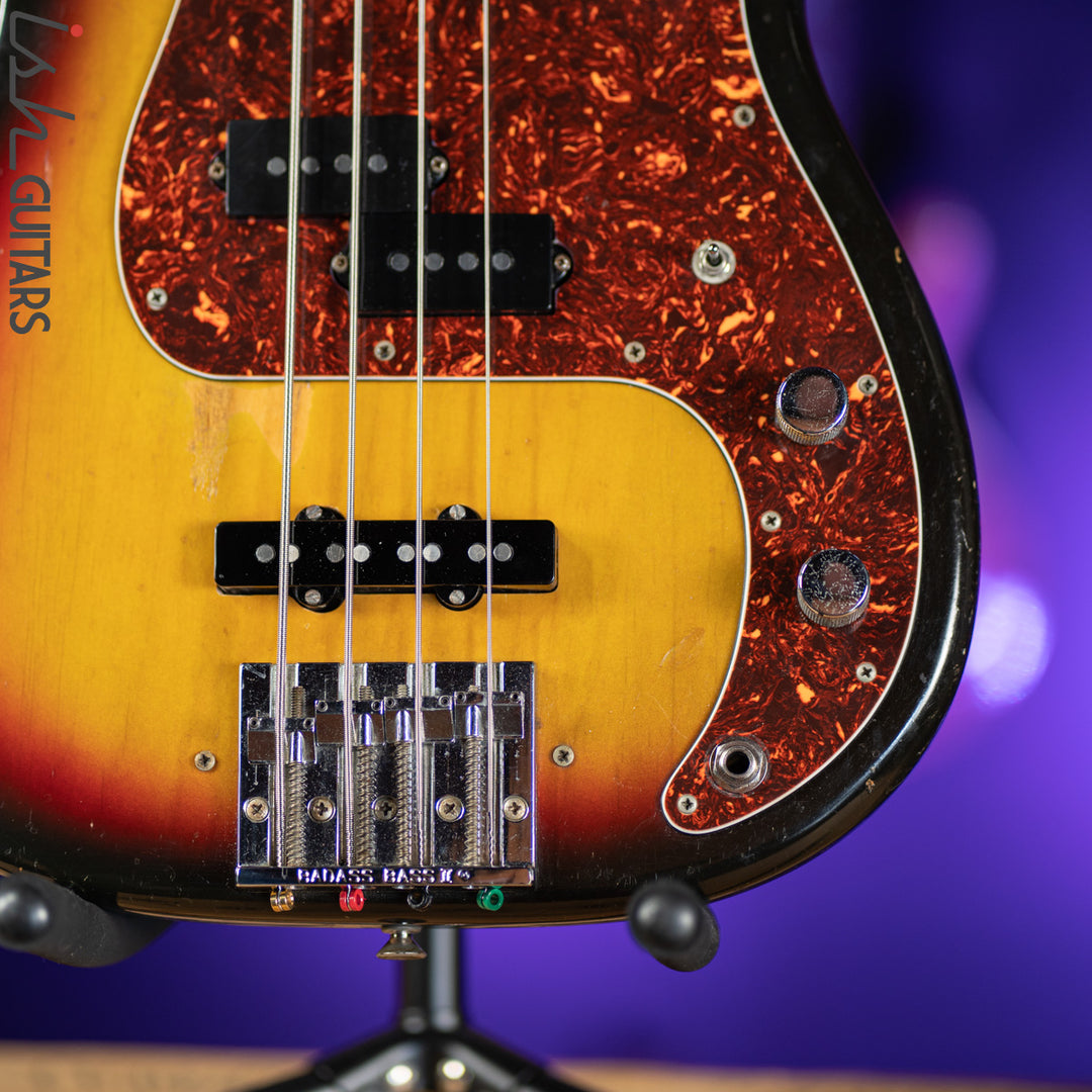 1973-74 Fender Precision Bass Sunburst w/ New Fender USA Neck