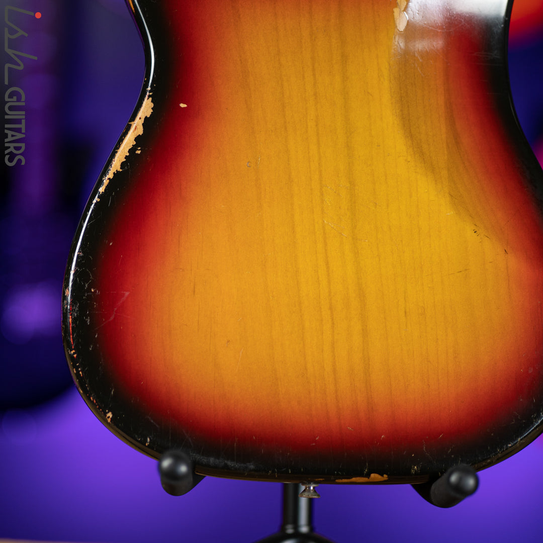1973-74 Fender Precision Bass Sunburst w/ New Fender USA Neck