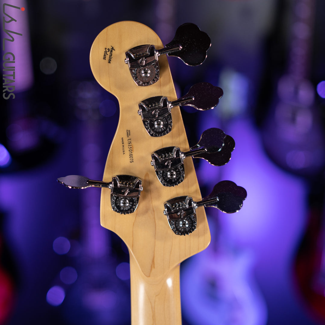 2015 Fender American Deluxe Jazz Bass Black – Ish Guitars