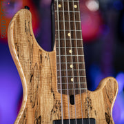 2020 Lakland Skyline Series 55-01 5-String Bass Natural Spalted Maple