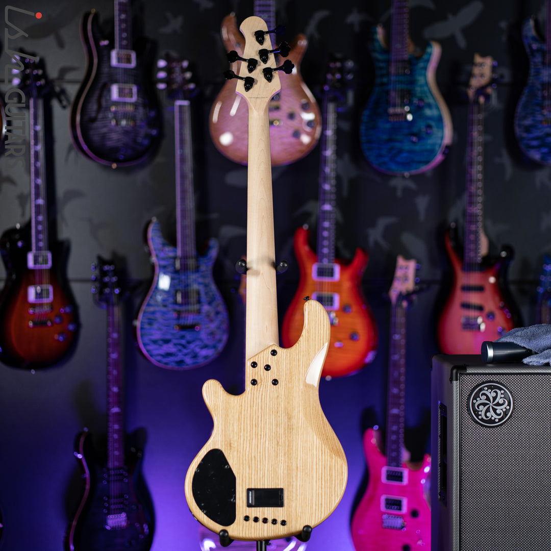 2020 Lakland Skyline Series 55-01 5-String Bass Natural Spalted Maple