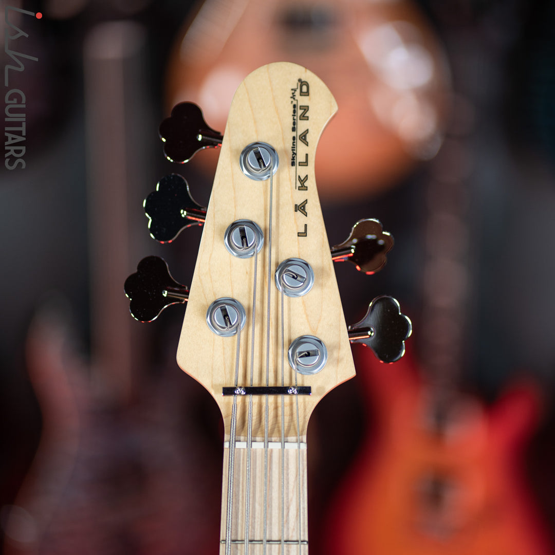 2019 Lakland Skyline Series 55-02 5-String Bass Purple