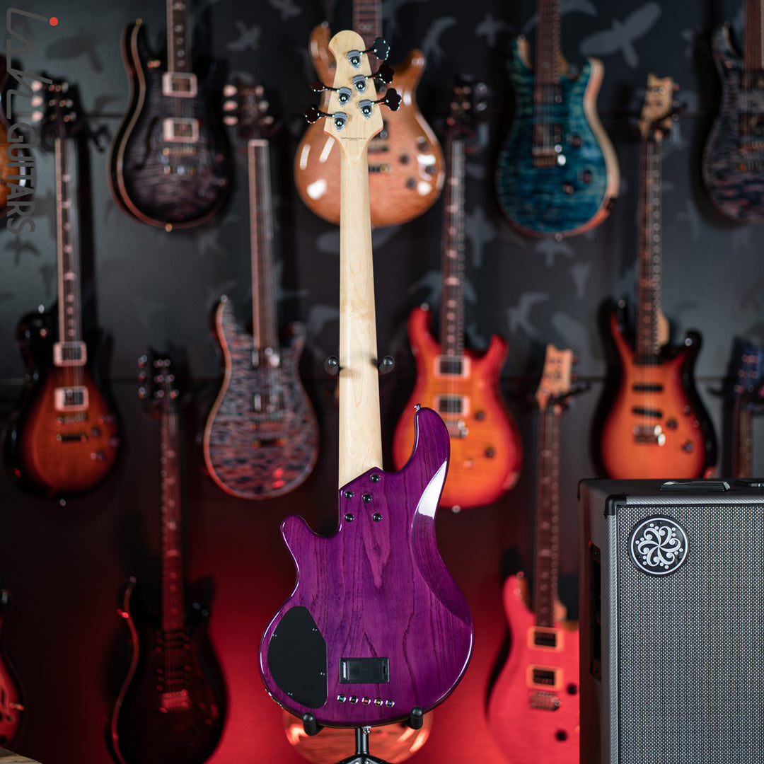 2019 Lakland Skyline Series 55-02 5-String Bass Purple