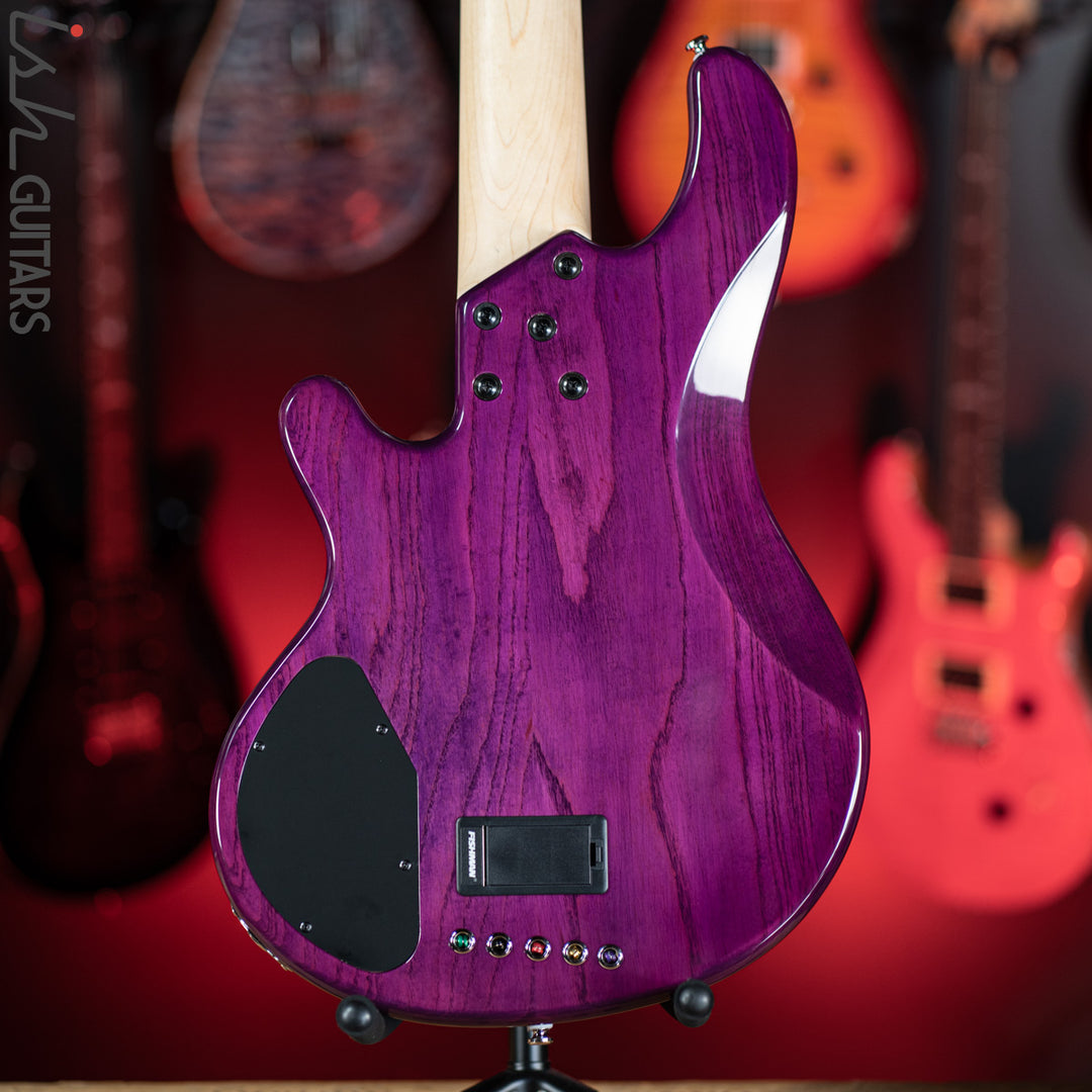 2019 Lakland Skyline Series 55-02 5-String Bass Purple