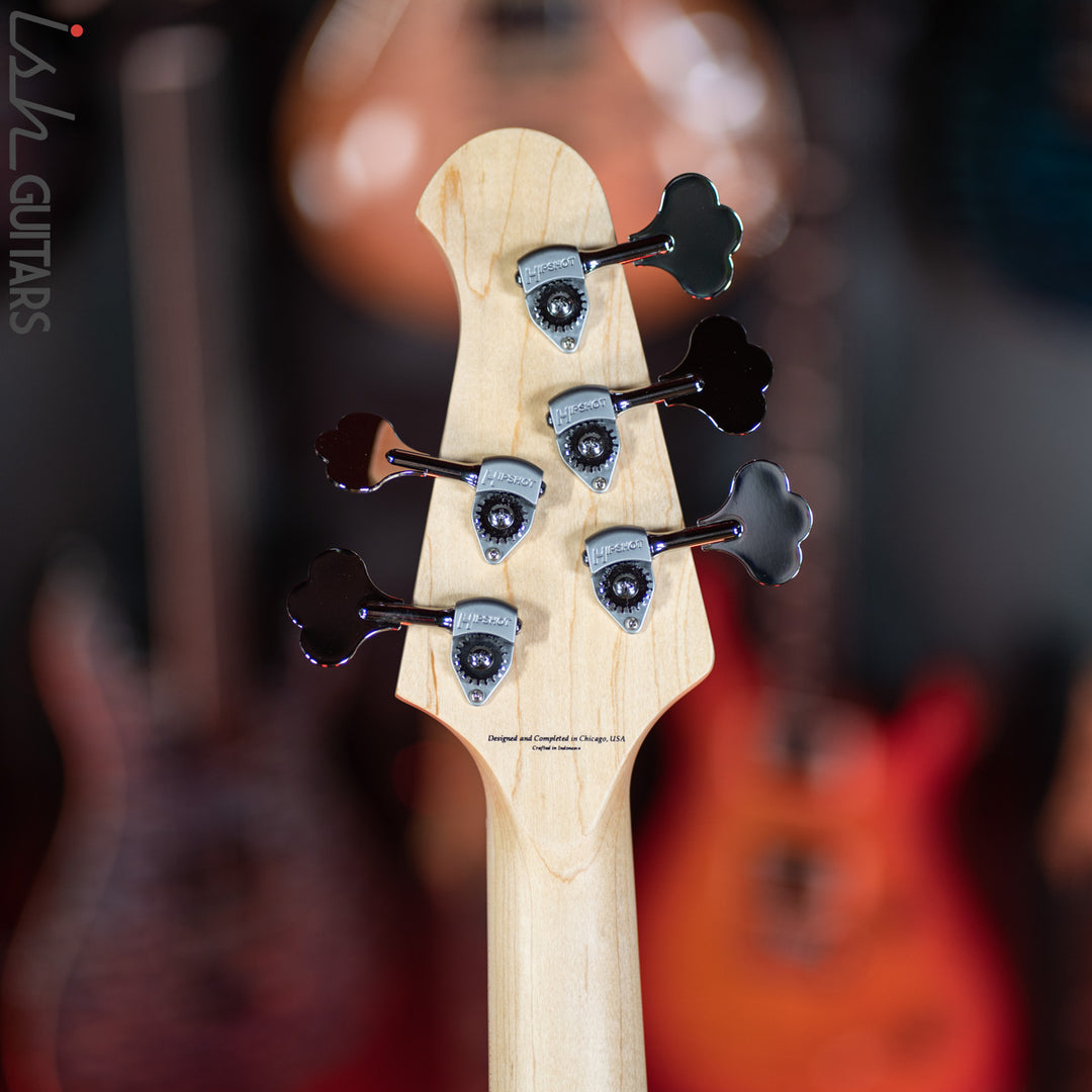 2019 Lakland Skyline Series 55-02 5-String Bass Purple