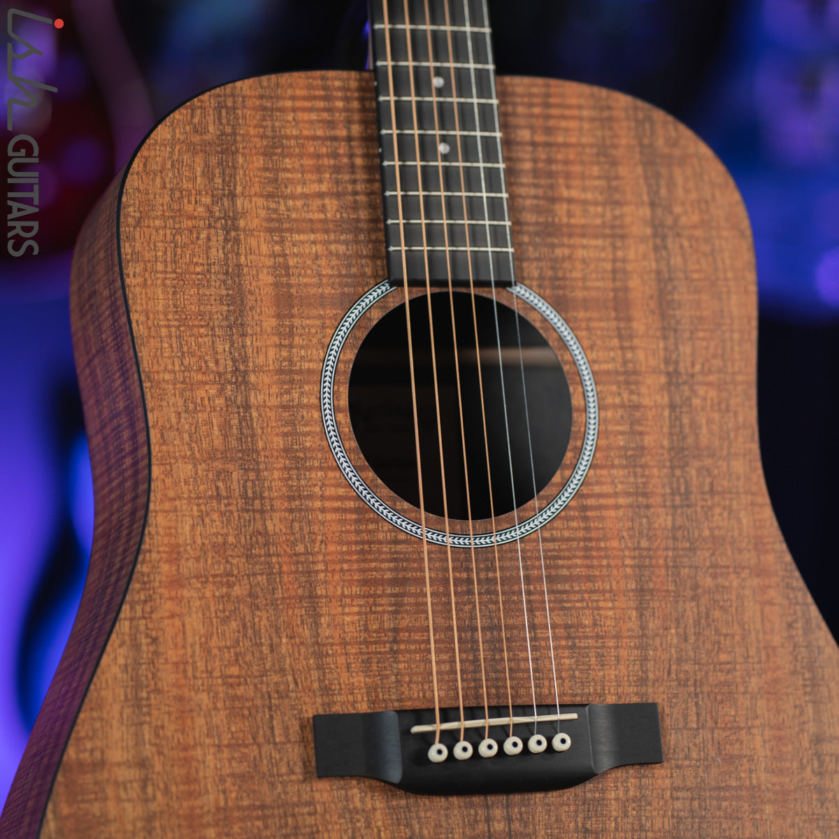 Martin D-X1E Natural Koa Acoustic-Electric Guitar – Ish Guitars