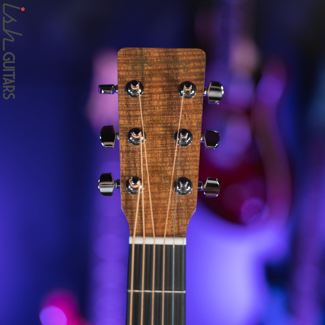Martin D-X1E Natural Koa Acoustic-Electric Guitar