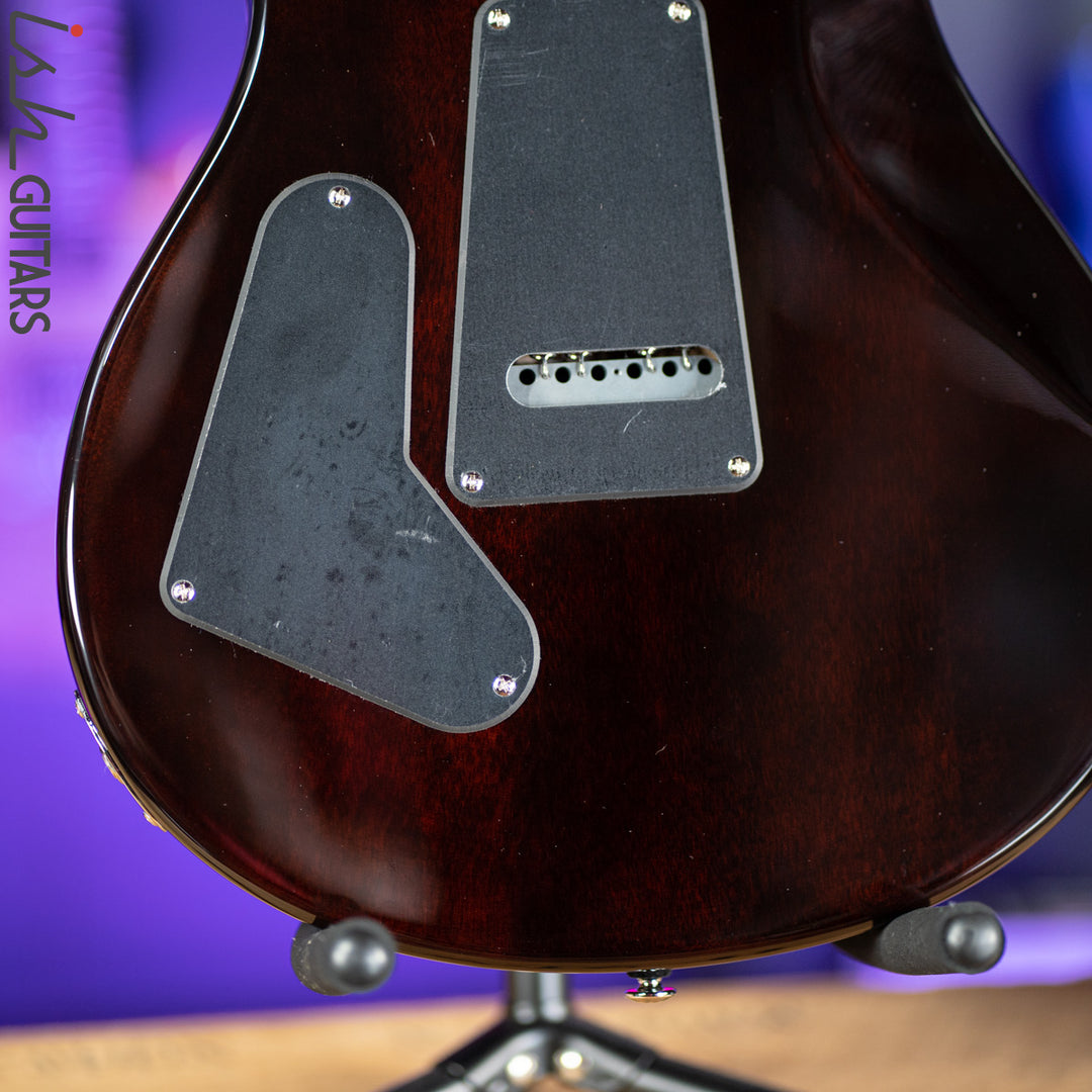 PRS SE Custom 24 Black Gold Sunburst