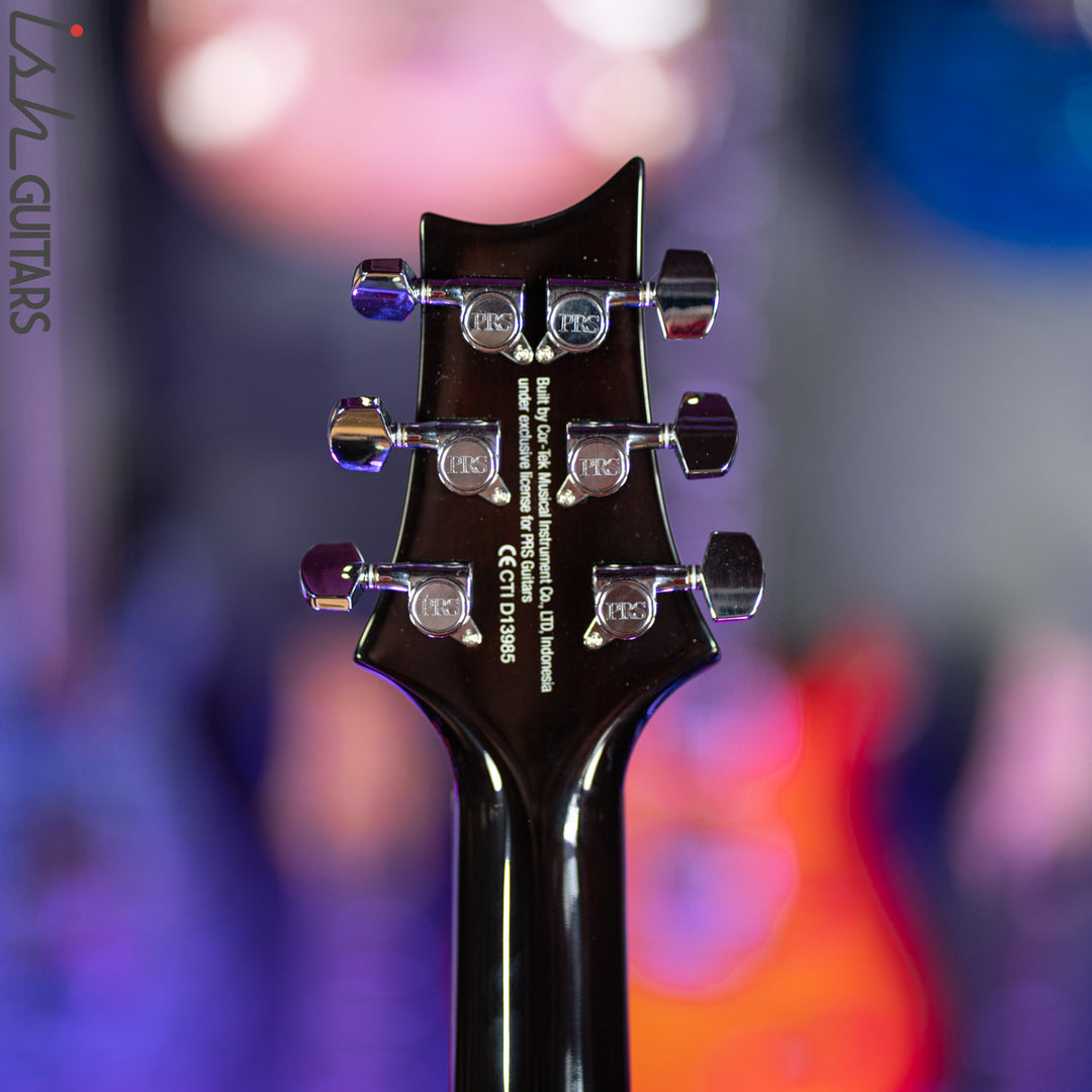 PRS SE Custom 24 Black Gold Sunburst