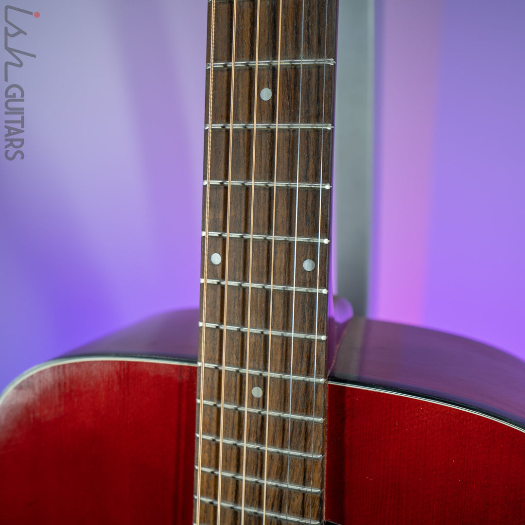1995 USA Guild D4 HR Wine Red RARE