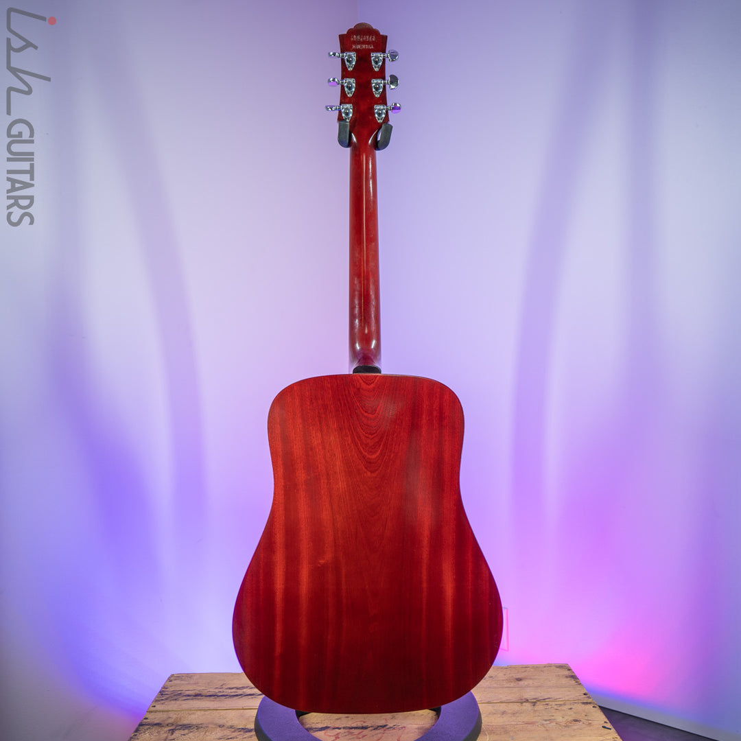 1995 USA Guild D4 HR Wine Red RARE – Ish Guitars