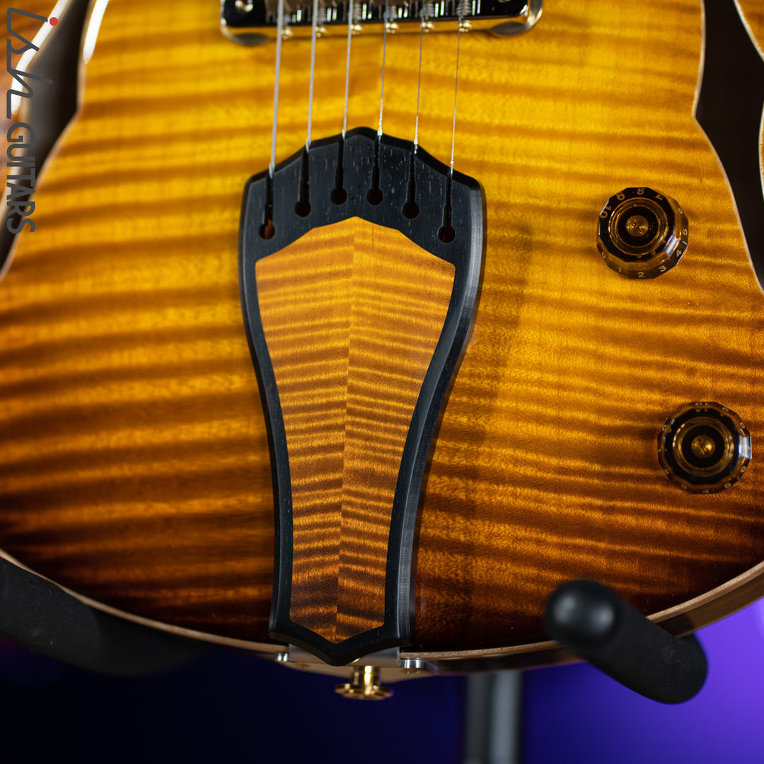PRS Private Stock Hollowbody II 24 Fret Honey Gold Smoked Burst