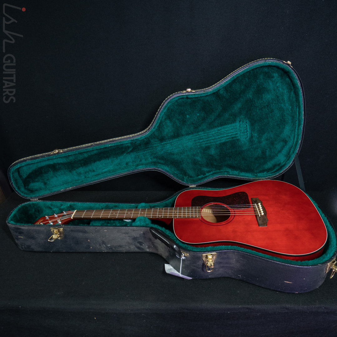 1995 USA Guild D4 HR Wine Red RARE