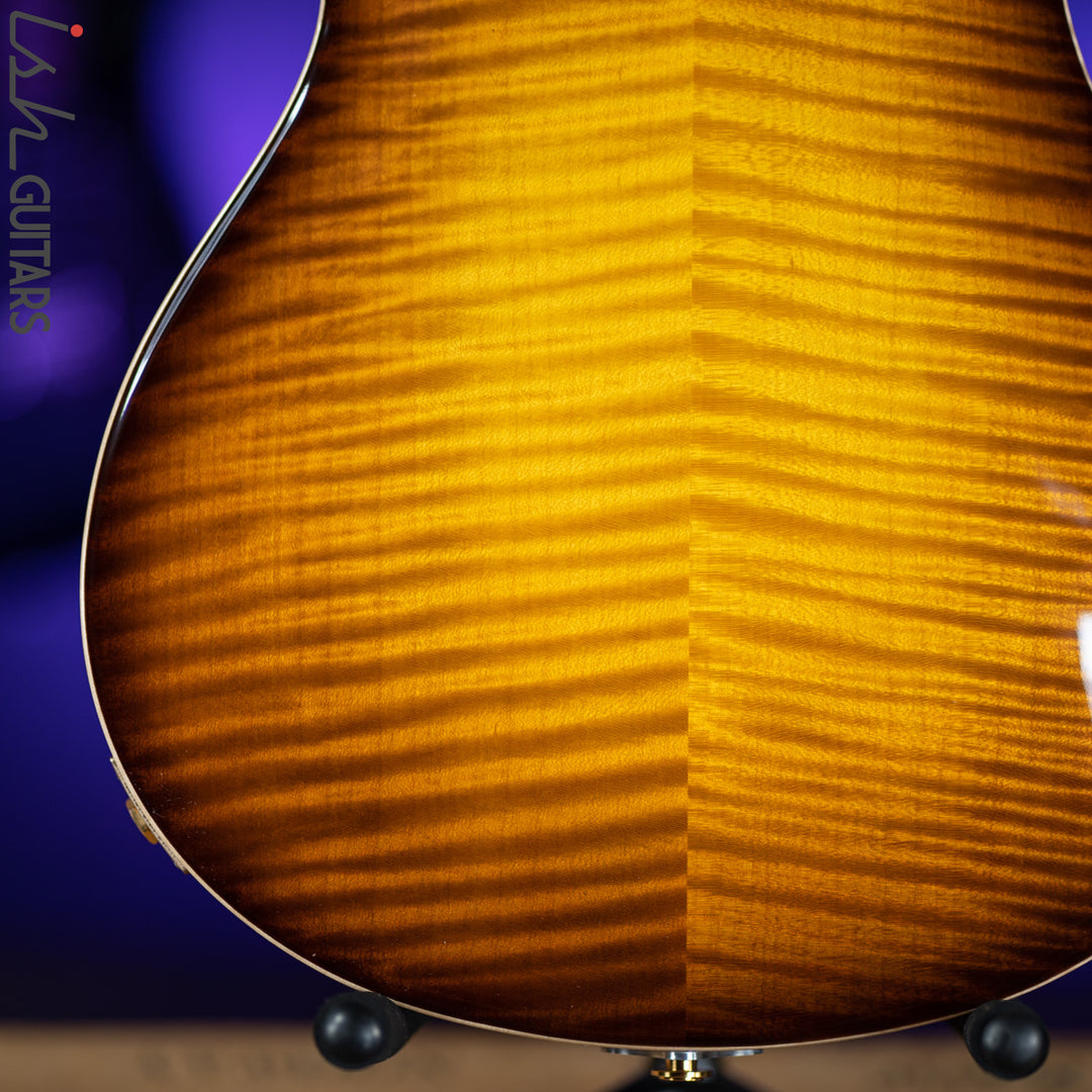 PRS Private Stock Hollowbody II 24 Fret Honey Gold Smoked Burst