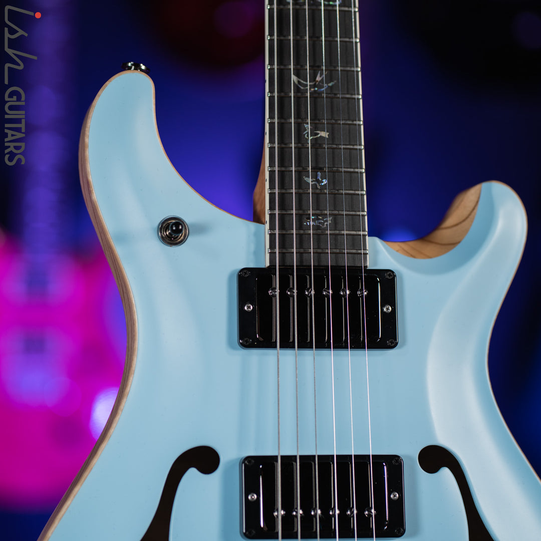 PRS McCarty 594 Hollowbody II Wood Library Powder Blue Opaque Satin
