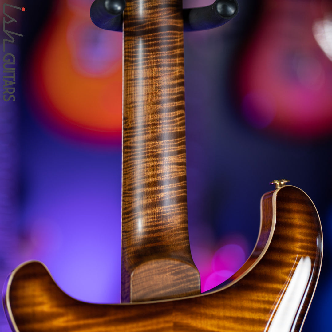 PRS Private Stock Hollowbody II 24 Fret Honey Gold Smoked Burst