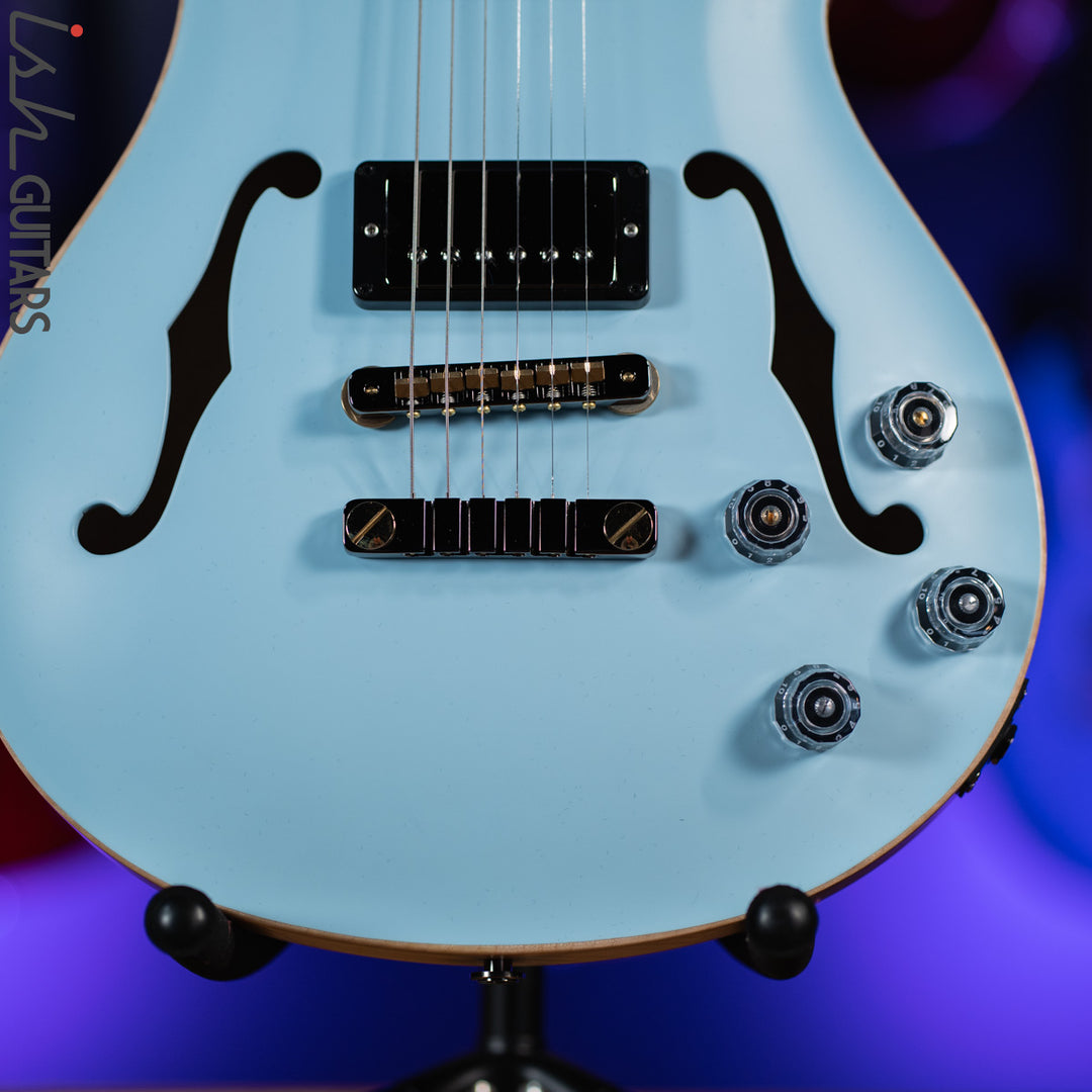 PRS McCarty 594 Hollowbody II Wood Library Powder Blue Opaque Satin