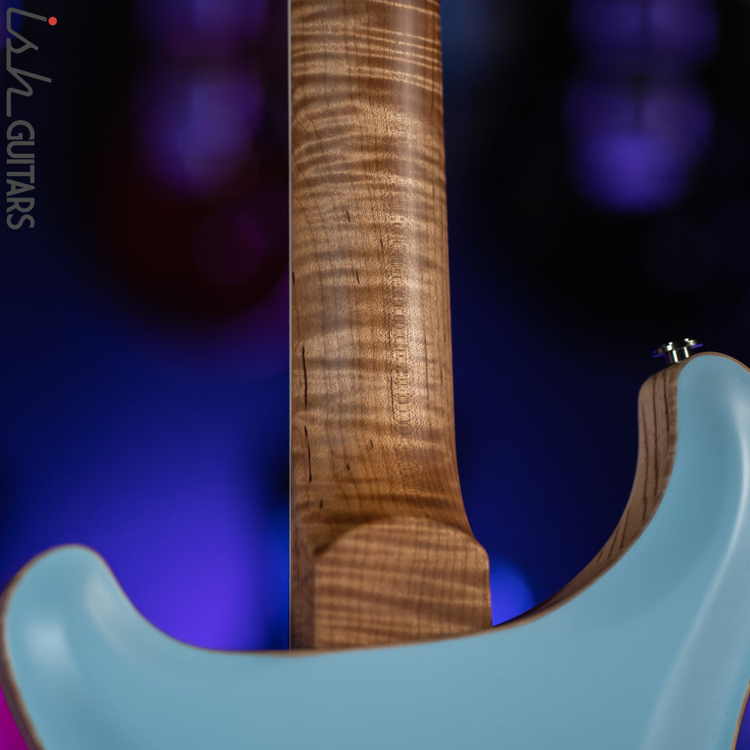 PRS McCarty 594 Hollowbody II Wood Library Powder Blue Opaque Satin