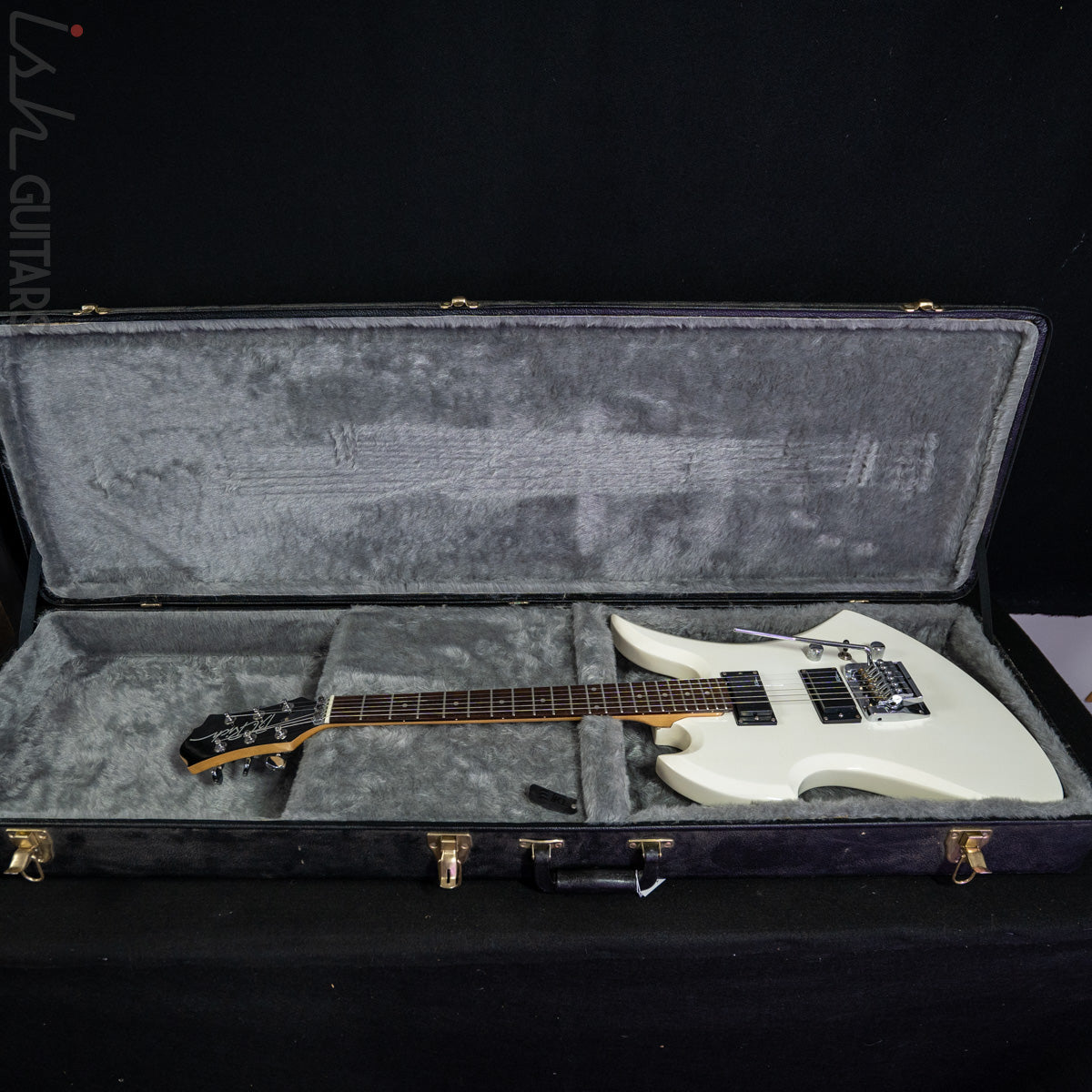 1990's B.C. Rich Mockingbird White Kahler Tremolo – Ish Guitars