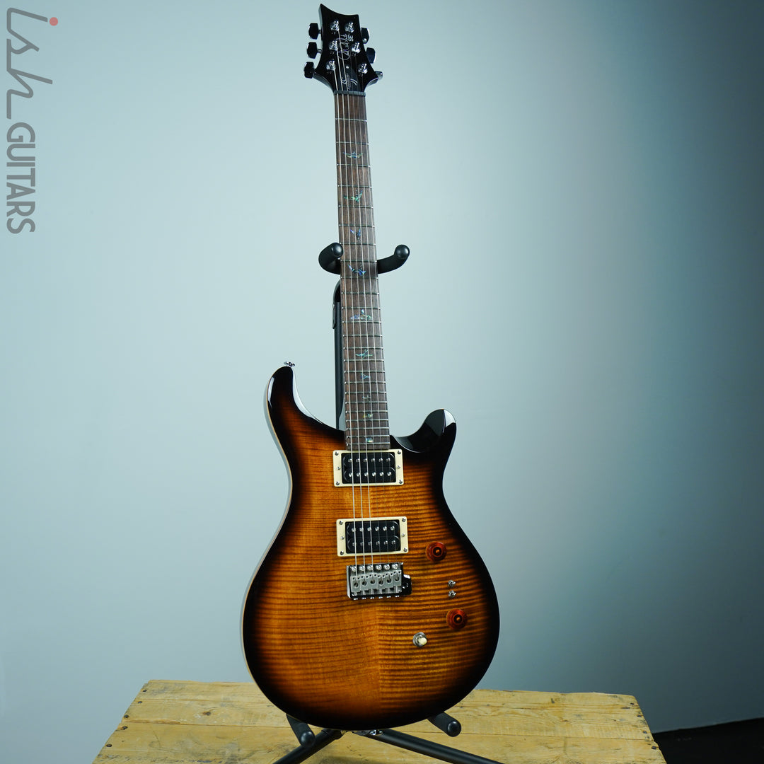 2020 Paul Reed Smith PRS SE 35th Anniversary Custom 24 Black Gold Burst