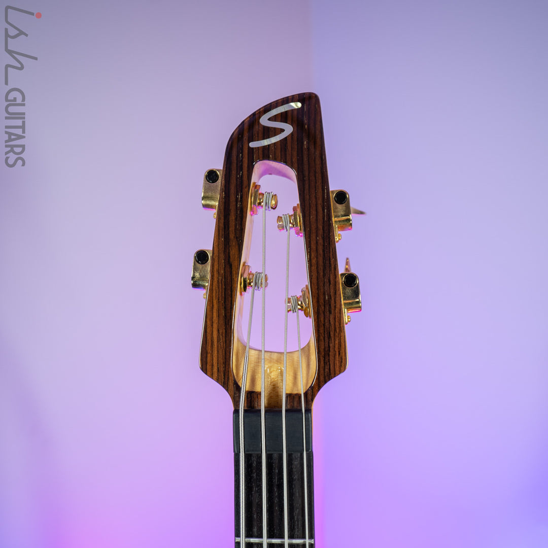 2000 Samick Bass Translucent Red