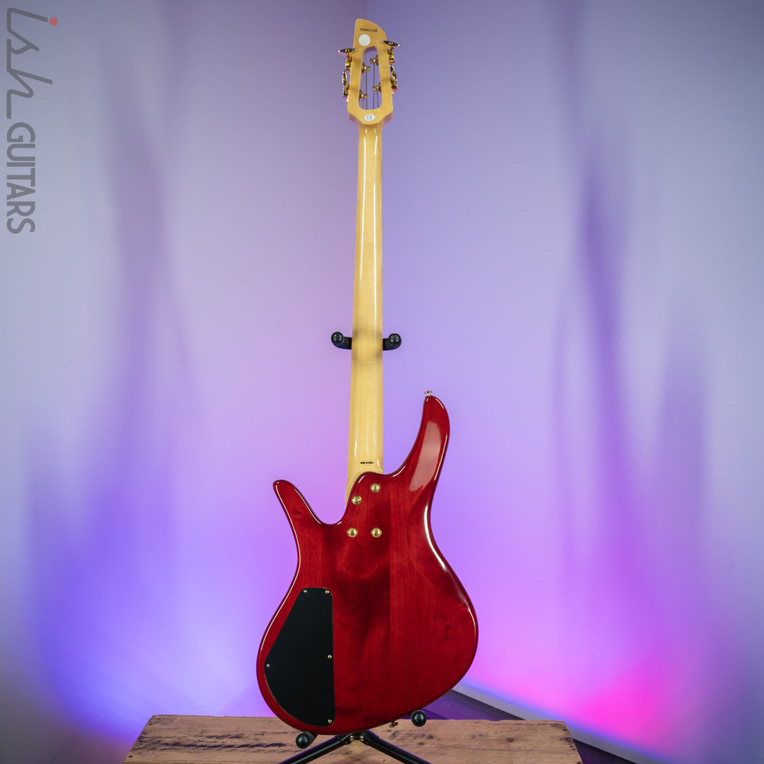 2000 Samick Bass Translucent Red